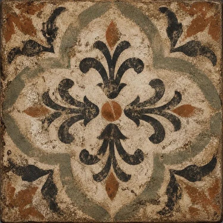 Velmora Antiqua™ Kitchen Backsplash Tile Bathroom Shower Floor Tile | Rustic Vintage Farmhouse Ceramic Tile | Mexican Style Custom Tile
