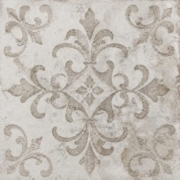 Chateau de Lyon™ Porcelain 6 inch Tile – Mediterranean Vintage, Rustic Tuscan Backsplash, Wall Tile, Antique Kitchen Shower