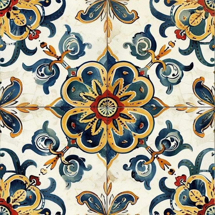 Kitchen backsplash wall shower bathroom tile floor tile vintage italian rustic home decor interior design tile ideas T1118