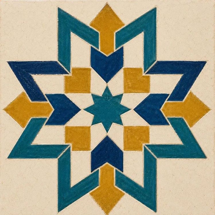 Talzari™ Kitchen Backsplash Tile Bathroom Shower Floor Tile | Rustic Vintage Farmhouse Ceramic Tile | Moroccan Style Custom Tile