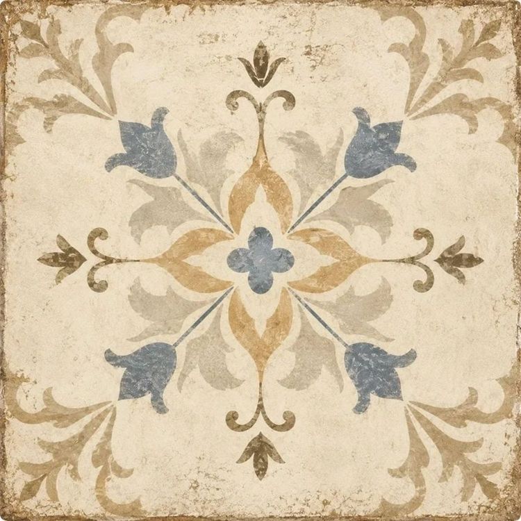 Valdoria Antica™ Kitchen Backsplash Tile Bathroom Shower Floor Tile | Rustic Vintage Farmhouse Ceramic Tile | Mexican Style Custom Tile